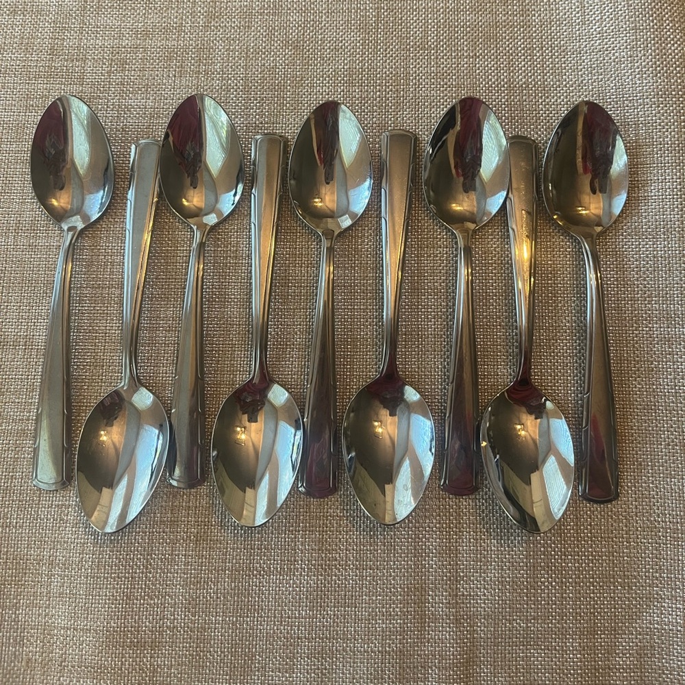 Lady Duff (Stainless) by IMPERIAL INTL Teaspoons (9)